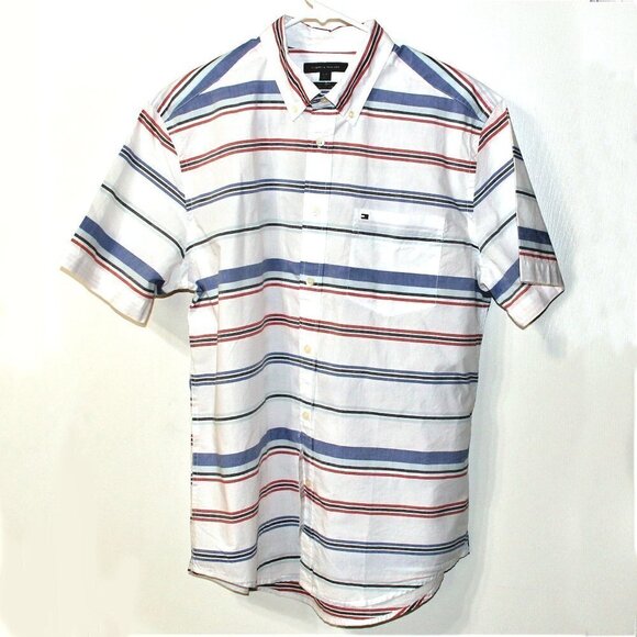 NWT Tommy Hilfiger Men's Classic Fit Shirt, Size L ! - Picture 1 of 2